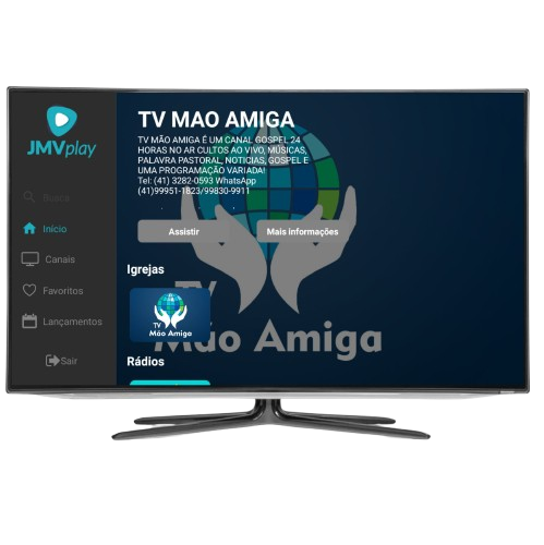 Smart TV com JMV Play